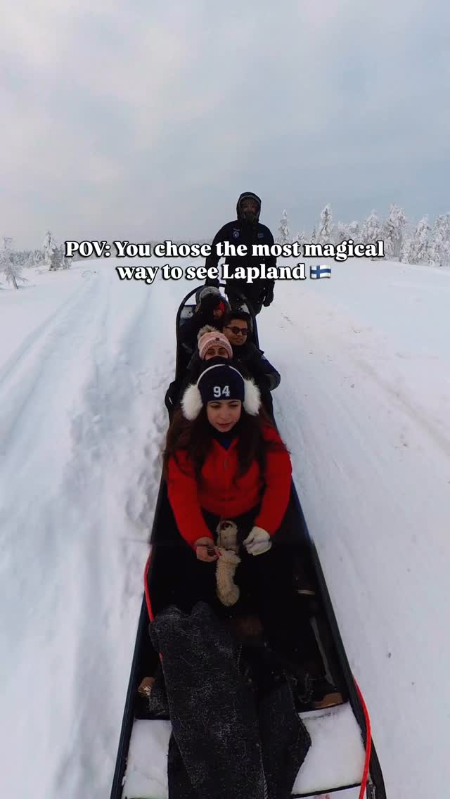POV: You chose the most magical way to see Lapland 🇫🇮 

Follow @spiral.flyer for more ❤️

We visited Arctic Circle Husky Park @huskyparkarcticcircle in Rovaniemi and did both the Meet & Greet and the 2 km husky ride - and it was one of our favorite winter experiences.

Here’s what’s included 👇

🐾 Meet & Greet
• Spend time with the huskies
• Learn about their training and daily life
• Take photos and interact with them
• Entrance to the park included

🛷 2 km Husky Ride
• Guided sled ride through snowy forest trails
• Around 15 minutes on the sled

The huskies are well taken care of, and you can see how excited they are to run - they genuinely love it.

💰 Prices (approx., seasonal):
• Meet & Greet: from €30 per adult
• 2 km Ride + Park Visit: from €65 per person
• 5 km Ride option also available (from approx. €90-110)

No experience needed - just dress warm ❄️

Would you try this in Lapland? 👇🐕

PR visit with @huskyparkarcticcircle 

#huskysafari #huskyparkarcticcircle #visitfinland #lapland bucketlistactivities @insta360 @insta360_uk

Husky safari, winter activities, lapland activities, winter wonderland, dog sledding