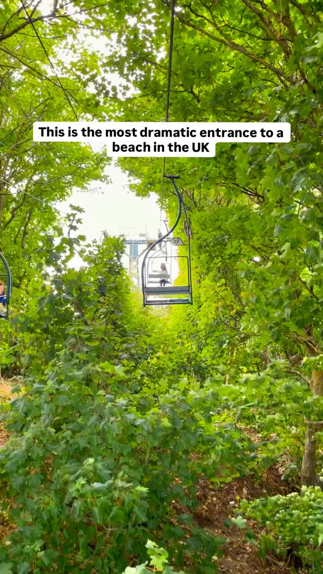 This is one of the most dramatic entrance to a beach in the UK. 

Follow @spiral.flyer for more travel stories ❤️

This beach has a chairlift and is the most iconic way to see the Isle of wight’s most famous landmarks. 
The chairlift takes u from top of the Alum Bay cliffs down to the beach below where u can experience spectacular views of the picturesque Needles Rocks and Lighthouse, as well as the multi-coloured sand cliffs of Alum Bay and the stunning turquoise waters beyond.

Price : £11 return

📍 Alum Bay | The Needles Landmark Attraction PO39 0JD

PS: If u are scared of heights don’t worry, there are steps to take u down as well.

#isleofwight #theneedles #theneedlesisleofwight #uktravel uktravelblogger
