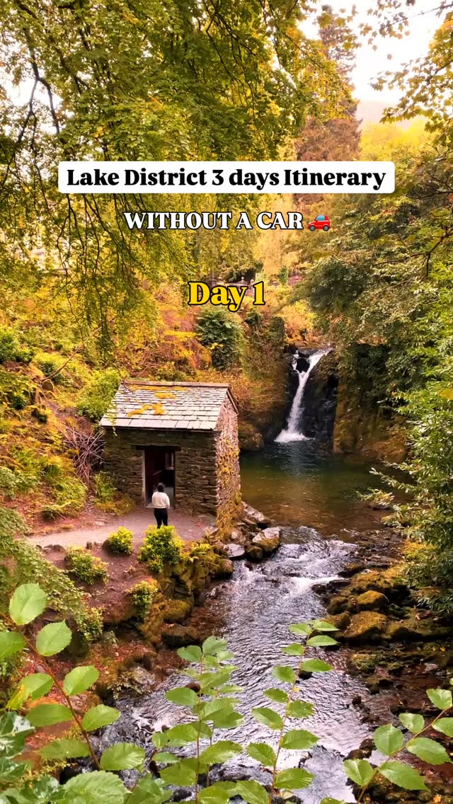 3-Day Lake District Itinerary from London - Car Free 🚗

🚄 London to Oxenholme: Take the @avantiwestcoast train (approx. 2 hours 40 mins)
🚆 Oxenholme to Windermere: Quick train connection (20 mins)
🚌 Windermere to Bowness: Catch the @stagecoach_bus 599 bus (10 mins)
🌿 Bowness to Ambleside: Take the 599 bus (20 mins) for a scenic walk to Stock Ghyll Force
☕ Coffee/LunchBreak at Force Café: Hidden gem with stunning views @forcecafeambleside 
🏨 End the day at: @macdonaldhotelsandresorts Old England Hotel, lakeside bliss ❤️

Stay tuned for Day 2 and follow @spiral.flyer for more 

#lakedistrict #cumbria #carfree #uktravels #weekendtripfromlondon