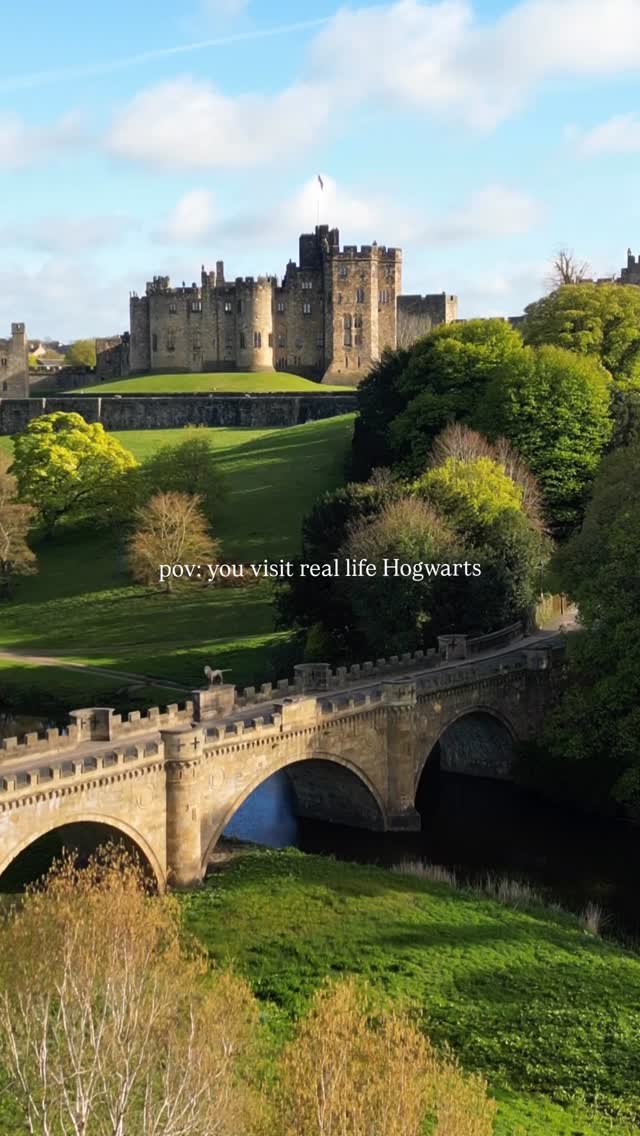 Did you know you can actually visit the castle where they filmed Hogwarts? 🏰 

📍 Alnwick Castle in Northumberland is 100% worth the trip. 
Save this if you’re planning a UK trip and tell me - team Hogwarts or team history nerd? 👇

#alnwickcastle #potterhead #hogwarts #nland250 #visitnorthumberland