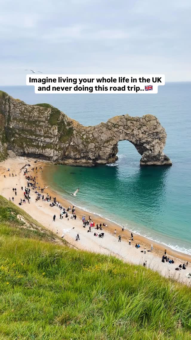 The UK road trip you need to do atleast once in your life.. 🇬🇧✨

📍 Day 1: Lulworth Cove, Durdle Door & Man O’War Beach
✨ Start at Lulworth Cove, hike to Durdle Door, then continue down to Man O’War Beach for the best hidden views.

🏨 Stay in Bournemouth for easy access to the next stops.

📍 Day 2: Corfe Castle, Blue Pool & Old Harry Rocks

✨ Explore Corfe Castle village + ruins, visit the magical Blue Pool, then head to Studland for a sunset walk to Old Harry Rocks.

📍 Day 3: Chesil Beach, Isle of Portland & Abbotsbury

✨ Drive along the Jurassic Coast to Chesil Beach, explore the dramatic cliffs of the Isle of Portland, then stop at Abbotsbury village & gardens.

📌 Save this post for your next UK getaway

#visitdorset #visitdorsetofficial #visitbournemouth #uktravel #uktravels wheretostay ukweekendgetaway corfecastle oldharryrocks weekendtripfromlondon longweekendgetaway uktravelblogger 

Places to visit in Dorset | Things to do in Dorset | Durdle Door | Old Harry Rocks | Weekend Getaway from London | Long weekend getaway | UK staycation