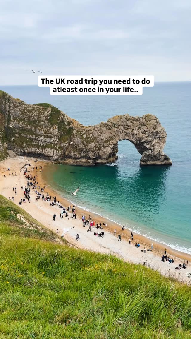 The UK road trip you need to do atleast once in your life.. 🇬🇧✨

📍 Day 1: Lulworth Cove, Durdle Door & Man O’War Beach
✨ Start at Lulworth Cove, hike to Durdle Door, then continue down to Man O’War Beach for the best hidden views.

🏨 Stay in Bournemouth for easy access to the next stops.

📍 Day 2: Corfe Castle, Blue Pool & Old Harry Rocks

✨ Explore Corfe Castle village + ruins, visit the magical Blue Pool, then head to Studland for a sunset walk to Old Harry Rocks.

📍 Day 3: Chesil Beach, Isle of Portland & Abbotsbury

✨ Drive along the Jurassic Coast to Chesil Beach, explore the dramatic cliffs of the Isle of Portland, then stop at Abbotsbury village & gardens.

📌 Save this post for your next UK getaway

#visitdorset #visitdorsetofficial #visitbournemouth #uktravel #uktravels wheretostay ukweekendgetaway corfecastle oldharryrocks weekendtripfromlondon longweekendgetaway uktravelblogger 

Places to visit in Dorset | Things to do in Dorset | Durdle Door | Old Harry Rocks | Weekend Getaway from London | Long weekend getaway | UK staycation