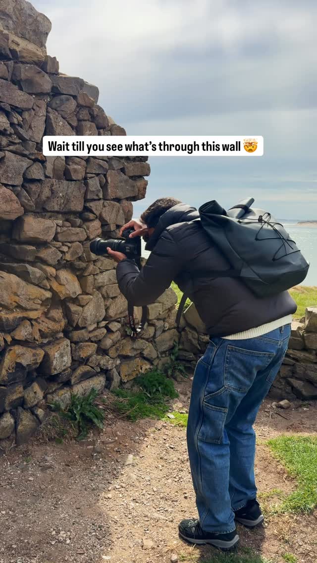 I almost missed this hidden spot in the Holy Island, Northumberland..🤯🤭

There’s a small opening in the wall at Osborne’s Fort, and if you line it up right, you get a perfect view of Lindisfarne Castle.

📍 Holy Island, also known as Lindisfarne, is a tidal island off the coast of Northumberland in northeast England.

How to reach from Newcastle upon Tyne:

• Drive, about 1.5 hours via A1, then cross the causeway at low tide
• Train to Berwick-upon-Tweed, then taxi or bus to the island
• Always check tide times, the road goes underwater at high tide

Quick tips:
• Go early or around sunset for better light
• The opening is small, take your time framing the shot

Save this for your Holy Island trip 🫶🏻

#holyisland #lindisfarne #northumberland #uktravel #uktravels