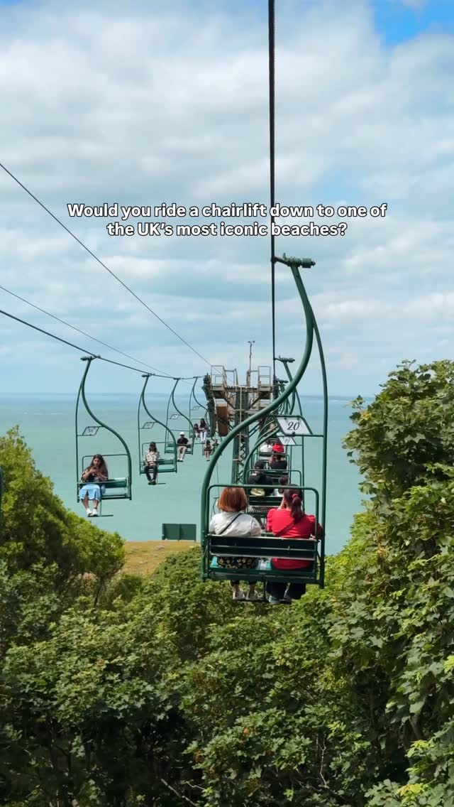 Would you ride a chairlift down to one of the UK’s most iconic beaches?

📍 Alum Bay Chairlift, Isle of Wight
💷 Around £11 return

This chairlift takes you down to Alum Bay beach, with incredible views of the coastline, chalk cliffs, and the famous Needles.

It’s one of the most unique ways to experience the coast in England - and honestly, the views from the ride are the highlight.

Getting there:
🚗 Around 3 - 3.5 hours from London (including ferry)
⛴️ Ferry options:
• Portsmouth to Fishbourne or Ryde
• Lymington to Yarmouth
🚆 Train to Portsmouth or Lymington + ferry, then bus/drive to Alum Bay

Things to do here:
• Ride the chairlift down to the beach
• Take in views of the Needles
• Walk along Alum Bay beach
• Take a boat ride to see the Needles Landmark Attraction

Save this for your next UK coastal trip ✨

#theneedles #visitisleofwight #visitengland #uktravel #uktravels