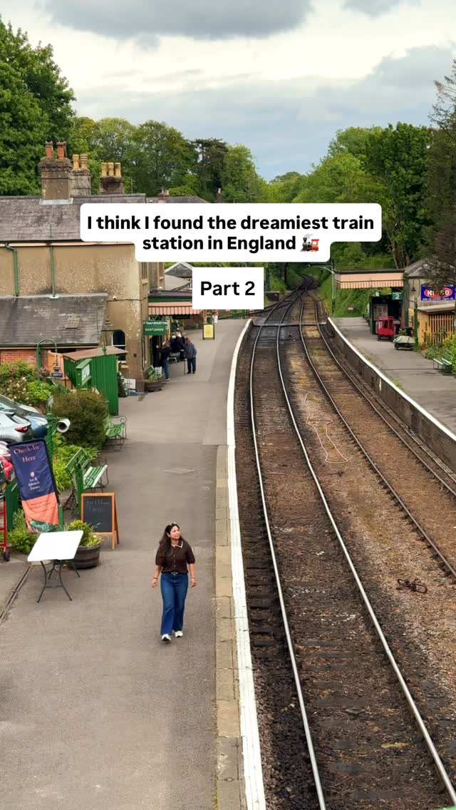 This is one of the dreamiest train stations in England ✨

📍 Alresford Station looks like it’s been preserved from another era - with beautifully restored platforms, vintage signage, and classic steam trains that still run today.

How to get here:
From London: Train to Winchester, then a short bus or taxi ride to Alresford

Postcode: SO24 9JG

🚂 Hop on the steam train along the Watercress Line for a nostalgic ride through the Hampshire countryside

#alresford #watercressline #visitengland #uktravel #uktravels