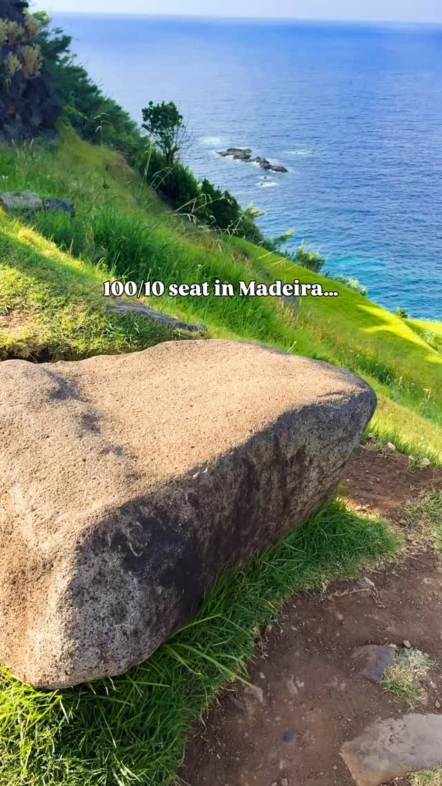 100/10 seat in Madeira. 🇵🇹

If you’re looking for one of the island’s most breathtaking viewpoints, Miradouro de São Cristóvão deserves a spot on your itinerary. Perched above Madeira’s dramatic north coast, it’s the perfect place to take in the cliffs, the Atlantic Ocean, and one of the island’s most unforgettable views.

📍Location: Miradouro de São Cristóvão, Boaventura, Madeira

🚗 From Funchal: Around 45 - 50 minutes by car.

💰 Entry: Free

💚 Save this for your Madeira itinerary and send it to the person you’d road trip around Madeira with.

#Madeira #VisitMadeira #MadeiraIsland #MiradouroDeSaoCristovao #PortugalTravel MadeiraTravel ExploreMadeira EuropeTravel