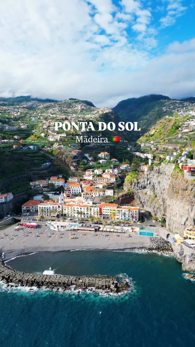 This is the sunniest place in Madeira 🇵🇹 

From ocean views and colourful streets to a laid-back seaside atmosphere, Ponta do Sol is one of Madeira’s most charming towns.

✨ Don’t miss:
📍Ponta do Sol Pier
📍The Old Pharmacy
📍Ponta do Sol Beach
📍Viewpoint over Ponta do Sol
📍 Waterfall of the Angels
📍 Levada do Moinho - Levada Nova hike

🏨 Where to stay: Enotel Sunset Bay
🍽️ Where to eat: Restaurante Sol Poente & The Old Pharmacy

🚗 From Funchal: Around 30 minutes by car.

💚 Save this for your Madeira itinerary and send it to the person you’d explore Madeira with.

#Madeira #PontaDoSol #MadeiraIsland #VisitMadeira madeiratravel