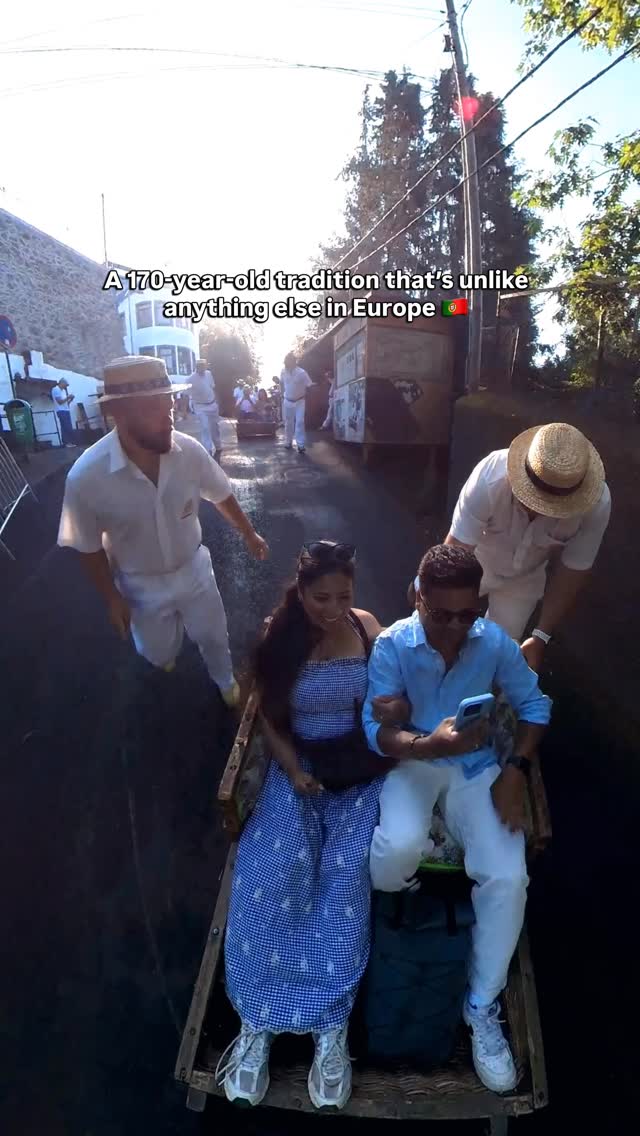 One of Madeira’s most iconic traditions dates back to the 1850s. 🇵🇹

The Monte Toboggan Ride is one of the island’s most unique experiences. Originally used by locals as a way to travel downhill from Monte to Funchal, today it’s one of Madeira’s most famous attractions.

📍Monte Toboggan Ride (Carreiros do Monte), Funchal

💰 Price: Around €35 for 2 people or €27.50 for 1 person (prices may change).

🚠 How to get there: Take the Funchal Cable Car up to Monte (around 15-20 minutes), then it’s a short walk to the toboggan starting point.

💡 Tip: Go early in the morning to avoid the longest queues, especially during peak season.

💚 Save this for your Madeira itinerary and send it to the person you’d try this with!

#Madeira #MadeiraIsland #MadeiraTravel #VisitMadeira #MonteToboggan Funchal PortugalTravel ThingsToDoInMadeira