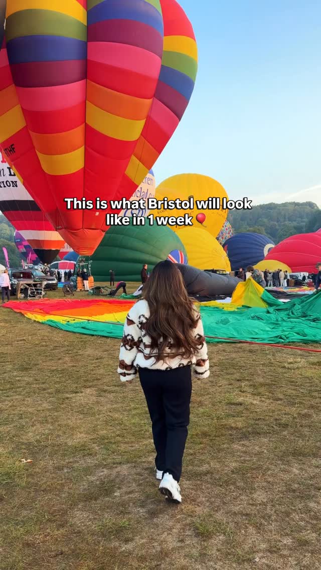 This is what a corner of England will look like in 1 week.

The Bristol International Balloon Fiesta is back 7 - 9th August 2026 at Ashton Court Estate - and it’s completely FREE

📍 Ashton Court Estate, Bristol

✨ What to expect:

* Mass balloon ascents at sunrise & sunset
* The famous Night Glow (balloons lighting up to music)
* Food stalls, live entertainment & festival vibes all day
* One of the biggest FREE outdoor events in the UK

🎈PS: Hot air balloon rides aren’t for everyone and are not included as part of the event. If you’d like to experience a flight, please check the Bristol Balloons website directly for flight operators, availability, and booking information.

Save this & send it to who you’re going with ✨

#bristolballoonfiesta #uktravel #summerbucketlist #hotairballoons #uktravels