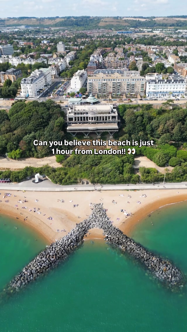 A coastal day trip from London - just 1 hour away. 🌊

If you’re looking for an easy beach escape from London, save this one!

📍 Mermaid Beach, Folkestone

A small, tucked-away beach along the Folkestone coast that makes for a lovely little escape from the city.

✨ Things to do:

* Relax at Mermaid Beach
* Walk along Folkestone Harbour
* Explore The Creative Quarter
* Visit the Harbour Arm
* Walk along the coastal paths

🚆 Getting there from London: Take a direct high-speed train from London St Pancras to Folkestone Central - around 55 minutes. From the station, Mermaid Beach is a short walk away.

📌 Save this for your next London day trip!

#Folkestone #MermaidBeach #LondonDayTrips #DayTripFromLondon #Kent England UKTravel CoastalEscape VisitKent