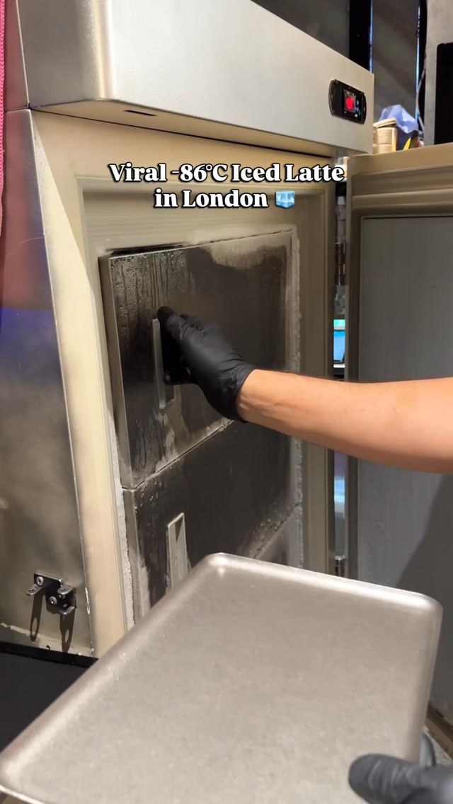 This iced latte is served at -86°C. 👀🧊

If you’ve been seeing this viral drink all over your feed, this is where you can try it in London.

At Onsu, the glass is frozen to -86°C before the drink is poured in, giving the latte that thick, almost slushy texture.

I went for the -86°C Ube Latte, but they also do a -86°C Dirty Coffee.

And while you’re here, don’t leave without trying some of their Asian-inspired bakes.

📍 Onsu, 55A Dean Street, Soho, London W1D 6AG @onsubakery 

📌 Save this for your next Soho food stop and send it to someone who needs to try this with you!

#Onsu #OnsuBakery #LondonFood #LondonCafes #LondonCoffee UbeLatte LondonFoodie SohoLondon ThingsToDoInLondon

Best coffee spot london, things to do in London