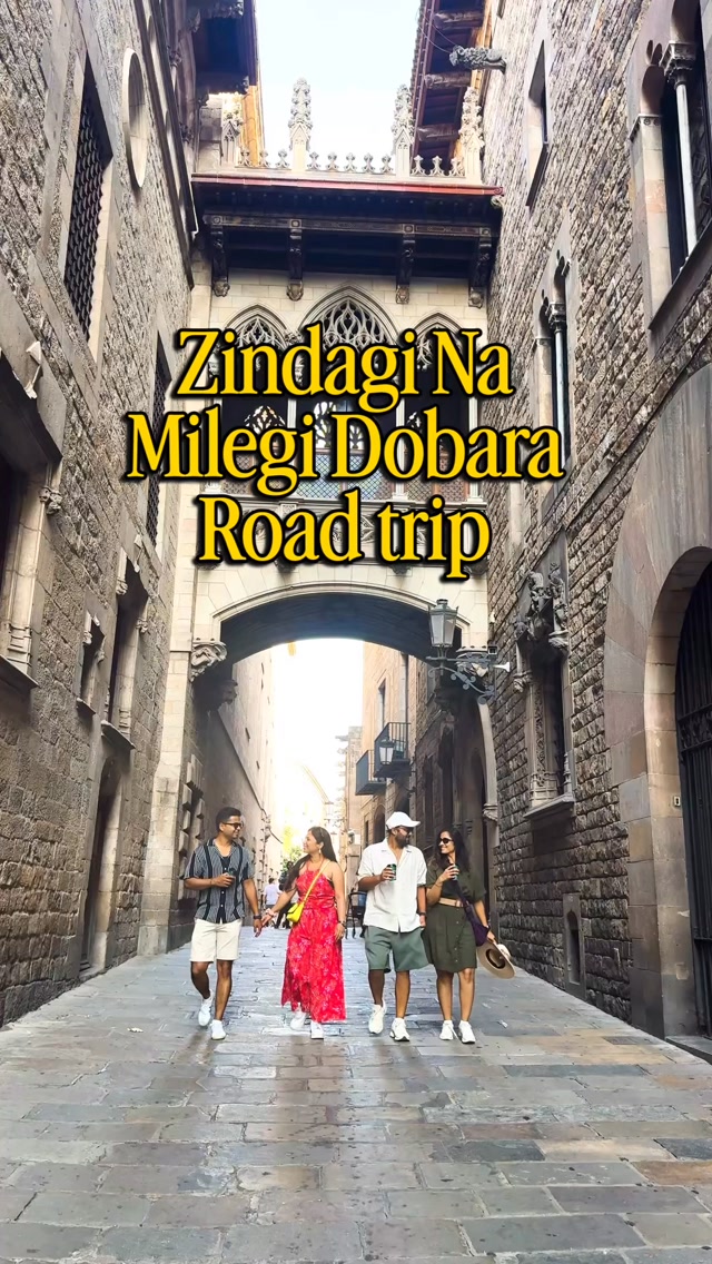 Zindagi na Milegi Dobara : The Prequel 

Ever since I watched Zindagi Na Milegi Dobara (English translation: You only live once), I’ve dreamed of doing all those epic activities with my friends. 

After a year of planning, we’re finally making it happen! 

Join me on my ZNMD journey as we relive the movie’s adventures (except the Bull run 🐂 as it happens in July)

Stay tuned for all the details in my upcoming reels, and check the captions for more info ❤️

PS: This video is from 2024 hence the 13 years mention in the voiceover.

#zindaginamilegidobara #spain #znmd #scubadivinglife latomatina #visitspain youdeservespain spaintravel uktravelblogger spaintrip epicroadtrip costabravaturisme