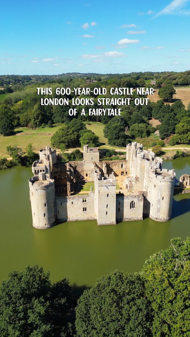 This 600-year-old castle near London looks straight out of a fairytale. 🏰✨

Bodiam Castle is a 14th-century moated castle in East Sussex, with its dramatic towers, battlements and original wooden portcullis.

🎟️ Normal admission:
Adult - £13 ( Free for NT members)
Child - £6.50
Family - £32.50
Prices include the standard admission rate listed by the National Trust.

🎉 Special FREE weekend: Bodiam Castle is celebrating 100 years with a special community celebration on Saturday 12 & Sunday 13 September 2026, 10am-5pm - admission is FREE on these two days.

🚆 Getting there from London:
Take the train from London Charing Cross to Robertsbridge, then pre-book a taxi for around 10 minutes to the castle. Alternatively, the 349 Stagecoach bus from Hastings stops opposite the castle car-park entrance.

📍 Bodiam Castle, East Sussex

📌 Save this for your next castle day trip from London and send it to someone you’d visit with.

#BodiamCastle #DayTripFromLondon #EastSussex #EnglandTravel #UKTravel

Bodiam Castle, castles near London, day trips from London, things to do in East Sussex, castles in England, Bodiam Castle 100 years