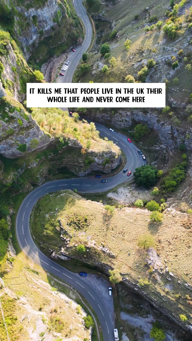 Can you believe this place exists in England?

Follow @spiral.flyer for travel inspo 🫶🏻

📌 Welcome to Cheddar Gorge, the UK’s Largest gorge 

📍 How to get there from London:
🚆 Train: From London Paddington to Weston-super-Mare (~2 hrs), then take a bus or taxi (about 45 mins) to Cheddar.
🚗 By car: Around 3 hours from London, with free parking available in the village.

✨ Things to do in Cheddar Gorge:
🚶 Start the Clifftop Gorge Walk loop for the best views. We began the walk by following cliff top walk sign (opposite to the Cheese shop) and came down via Jacob’s Ladder
🦇 Explore Gough’s Cave & Cox’s Cave
🧀 Visit the Cheddar Cheese Co. shop @cheddargorgecheeseco - Cheddar cheese was first made right here.
🦌 Spot wildlife and enjoy one of the UK’s most scenic drives through the gorge.
☕ Stop at Café Gorge for delicious food and some of the best views in town 

📍 Address: Cheddar Gorge, Cheddar BS27 3QF, Somerset, England.

#visituk #visitengland #uktravelblogger #uktravel #cheddargorge 

Things to do in Cheddar | Places to visit in the UK | UK best kept secret | Hidden gems in the UK | Day Trip from London | Weekend trip from London guide