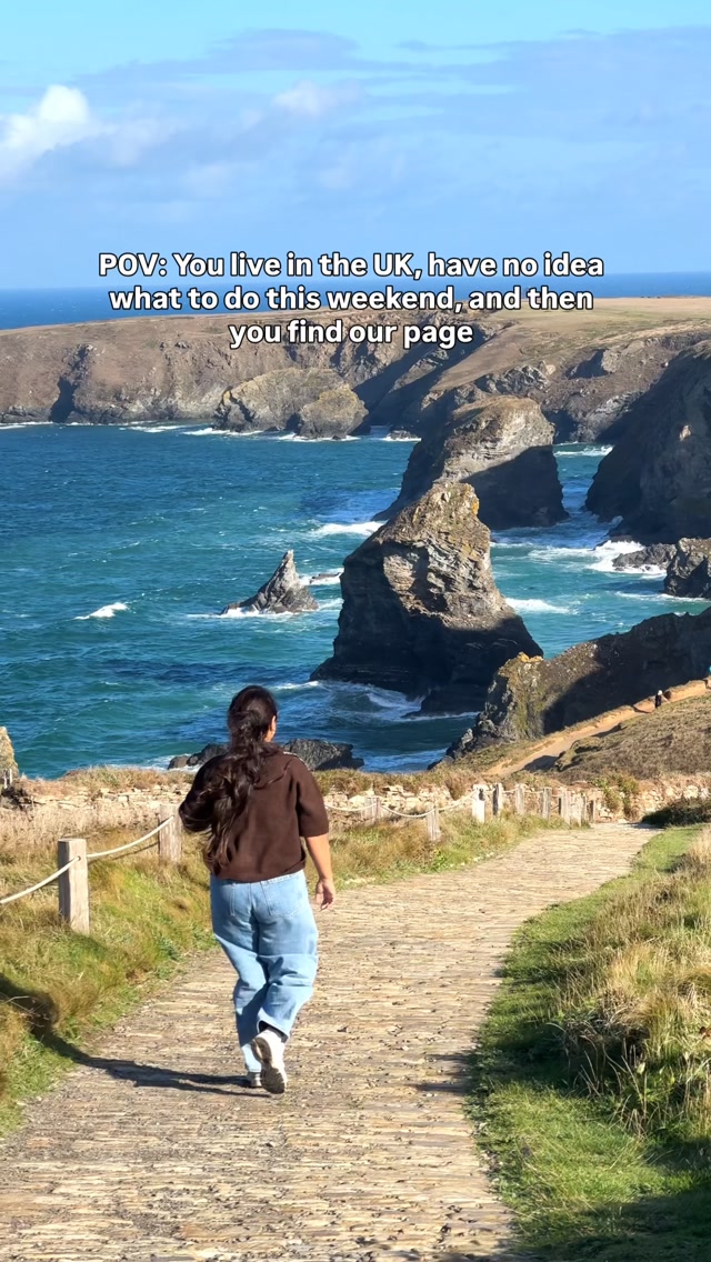 Follow @spiral.flyer for more UK adventures ❤️

Hi, we’re Shruti and Ankit 👋

We’re a travel couple based in the UK, sharing hidden gems, weekend escapes, day trips from London and unique places to stay.

So if you’re always asking “what should we do this weekend?” - you’ve found your people. ✈️

Places in the video are :
- Bedruthan steps, Cornwall
- Beachy Head
- Waterfall in Isle of Skye
- Devil’s Cauldron, Devon
- Tulleys Pumpkin farm
- Castle Combe, Cotswolds
- Coastguard Cottages, Seven sisters
- Mermaid Beach, Folkestone
- Alnwick, Northumberland 
- Wells
- Prior Park Landscape Garden, Bath
- Puzzlewood Forest
- New Alresford, Hampshire
- Bamburgh beach, Northumberland