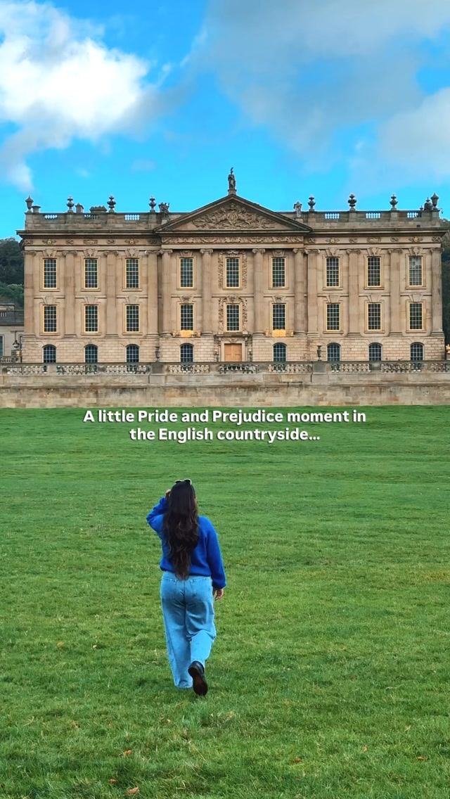Did you know Mr Darcy’s Pemberley is a real place in England? 🍂

Chatsworth House in Derbyshire was used as Pemberley in the 2005 film Pride and Prejudice. The estate and gardens are beautiful to explore, especially in autumn.

📍 Chatsworth House, Derbyshire - DE45 1PP

🚆 How to get there from London:

* Take a train from London St Pancras to Sheffield (around 2 hours).
* From Sheffield, take the 218 bus towards Bakewell and get off at Chatsworth House.

🎟️ Tickets: Prices vary by date and ticket type, so check the official Chatsworth website before visiting.

SAVE this for your autumn trip to England 🍂

#ChatsworthHouse #PrideAndPrejudice #Derbyshire #PeakDistrict #EnglandTravel

Chatsworth House Derbyshire, Mr Darcy’s Pemberley, Pride and Prejudice filming location, Chatsworth House autumn, Chatsworth House tickets, how to get to Chatsworth House by public transport, day trips from London, places to visit in England