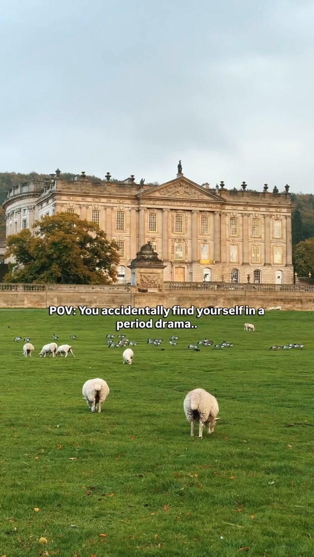 POV: You accidentally find yourself in a period drama.

Located in the Peak District, Chatsworth House is known for its grand stately home, beautiful gardens and stunning countryside views. It was also used as Pemberley, Mr Darcy’s home, in the 2005 film Pride and Prejudice.

✨ Things to do at Chatsworth House:

* 🏛️ Explore the historic house and its grand rooms
* 🌿 Wander through the gardens and see the famous Cascade
* 🗿 Spot sculptures and fountains around the grounds
* 🦌 Enjoy the views across the surrounding parkland
* 🍰 Stop for coffee, cake or lunch at one of the cafés
* 🍂 Visit in autumn to enjoy the changing colours across the estate

📍 Chatsworth House, Derbyshire - DE45 1PP

🚆 Getting there from London:

* Take a train from London St Pancras to Sheffield (around 2 hours).
* From Sheffield, take the 218 bus towards Bakewell, which stops at Chatsworth House. Check the latest timetable before travelling.

🎟️ Tickets vary depending on whether you visit the house, gardens or both, and on your visit date. Check the official Chatsworth website for current prices and booking.

Save this for your next autumn day trip in England 🍂

#ChatsworthHouse #Derbyshire #PeakDistrict #EnglandTravel #AutumnInEngland

Chatsworth House things to do, Chatsworth House tickets, Chatsworth House public transport, Mr Darcy Pemberley, autumn day trips in England, places to visit in Derbyshire, Peak District day trip from London