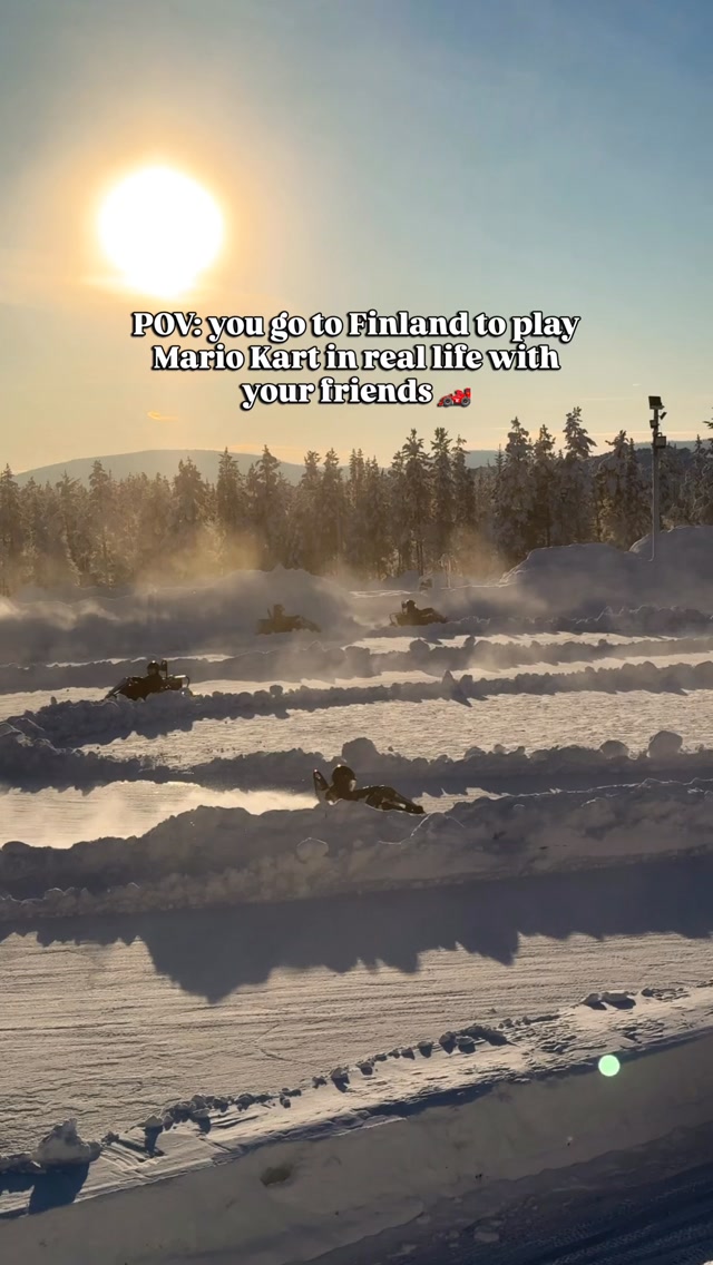 Follow @spiral.flyer for more travel ideas and things to do in Lapland 🇫🇮❄️

Comment ‘LINK’ and I will send you the booking link. 

Also, don’t forget to use code ‘SPIRALFLYER5’ to get 5% off when booking through the GetYourGuide app. Applicable to any activities.

We tried ice karting in Levi, Lapland, Finland, and honestly, it was way more fun than we expected.🏁

Here’s what was included:
🏎️ 2 ice karting sessions (approx. 15 minutes each) on a real ice track
🥶 Full winter racing gear, including overalls, helmet, balaclava, gloves and shoes
📝 Safety briefing and driving tips
☕ Warm hot juice between sessions
🚌 Shuttle transfer from Levi centre to the track

💰 Price: £91 per person

🔗 I’ve added the booking link in my bio under Activities Booking Links > Lapland Activities.

Would you try ice karting in Finland? Tag your friends who’d race against you! 🏎️👇

More Finland content is coming soon, so make sure you’re following along ❤️

#icekarting #lapland #finland #thingstodoinlapland 

thingstodoinlapland thingstodoinfinland laplandactivities winteractivities mariokart