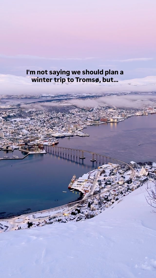 A complete Tromsø travel guide 🇳🇴
Follow @spiral.flyer for more travel inspo ❤️

Tromsø has my whole heart and this post is just created to convince you to travel to this beautiful city. 

📌 Things to do in Tromsø
Fjellheisen cable car
Arctic cathedral
Polar museum
Tromse library
Pust floating sauna

📌 Places to eat/drink: 
La Famiglia
McDonald’s (only because it’s northernmost in the world)
Art cafe Bistro
Burgr
Ølhallen (oldest pub in Tromsø)

📌 Tours
Whale watching with @brimexplorer 
Reindeer sledding and Sami tour with @tromsoarcticreindeer 
Northern lights tour 

⚠️ I have added all the tour links in my bio (Activities Booking Links)

📌 Cosy cafes
Kaffebonna
Smørtorget
Vervet Bakeri
Svermeri

If you need more info, I have a story highlight for Norway and also a blogpost that you can refer 🫶🏻

#tromsø #tromsolove #norway #northernorway #travel norwaytravel visitnorway