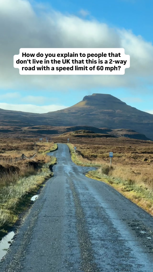 How do you even explain to someone outside the UK that this is actually a two-way road with a 60mph speed limit? 😅

Only in the UK! These narrow country roads can be a bit scary at first, but they take you through some of the most beautiful scenery - rolling hills, stone walls, and quiet little villages along the way. 🚗🌿

Follow @spiral.flyer for more ✨ 

#britishcountryside #ukroads #uktravel #uktravels #countrylanes scenicdrives ukdriving relatable