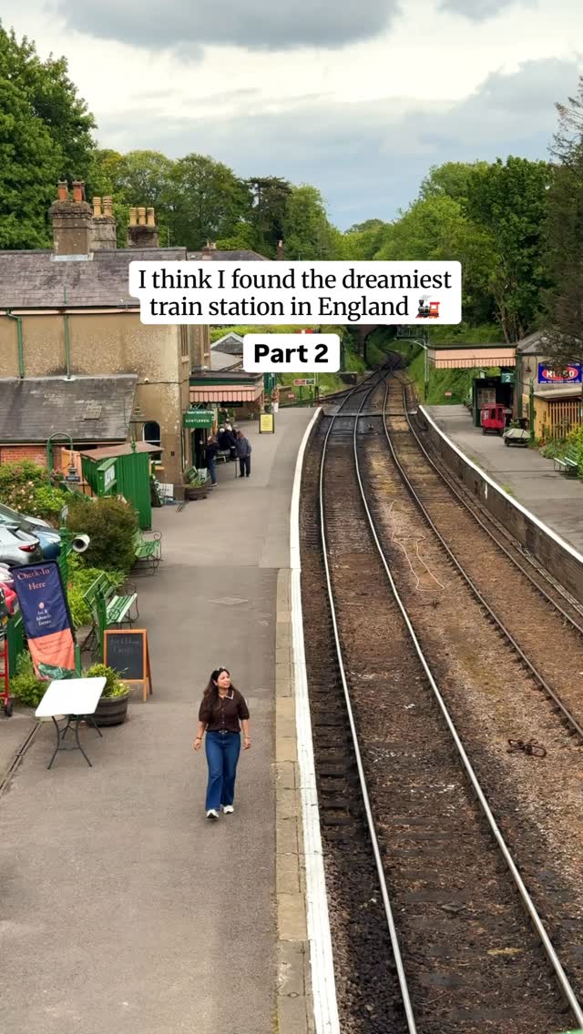 This is one of the dreamiest train stations in England ✨

📍 Alresford Station looks like it’s been preserved from another era - with beautifully restored platforms, vintage signage, and classic steam trains that still run today.

How to get here:
From London: Train to Winchester, then a short bus or taxi ride to Alresford

Postcode: SO24 9JG

🚂 Hop on the steam train along the Watercress Line for a nostalgic ride through the Hampshire countryside

#alresford #watercressline #visitengland #uktravel #uktravels