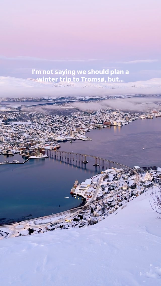 This is your sign to add Tromsø to your bucket list this year.

Comment “BLOG” and I’ll send you my Tromso itinerary straight to your DMs.

Tromso winter, things to do in Tromso, Tromso winter activities, Tromso Norway, Tromso Northern Lights, dog sledding Tromso, reindeer sledding Tromso, Arctic Norway, Tromso itinerary

#tromsø #tromsolove #norway #northernorway #travel norwaytravel @visitnorway