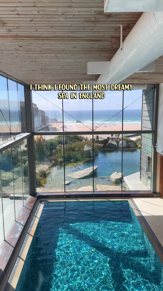 I think I found the most dreamy spa in England 🌊🧖‍♀️

Imagine relaxing in a clifftop sauna, taking a dip in a natural outdoor pool and enjoying views of the Atlantic. This is the kind of place that makes you want to slow down and forget about everything for a while.

The Scarlet is an adults-only eco hotel in Cornwall, with an indoor pool, outdoor reed pool, steam room and clifftop cedar sauna. 🌿

✨ Good to know:
📍 The Scarlet, Mawgan Porth, Cornwall - TR8 4DQ
🧖‍♀️ Spa facilities are included for hotel guests during their stay.
💷 Spa days are available to book separately, with options starting from around £145 per person (prices vary by package and date).

#TheScarletHotel #Cornwall #CornwallTravel #EnglandTravel #UKSpa SpaDay LuxuryStaycation CornwallStaycation

The Scarlet Hotel spa Cornwall, adults only spa England, Cornwall spa day, Mawgan Porth, clifftop sauna, natural outdoor pool, luxury spa UK, Cornwall staycation